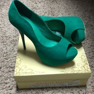 Charles Albert Addison Heels (Jade) 7.5